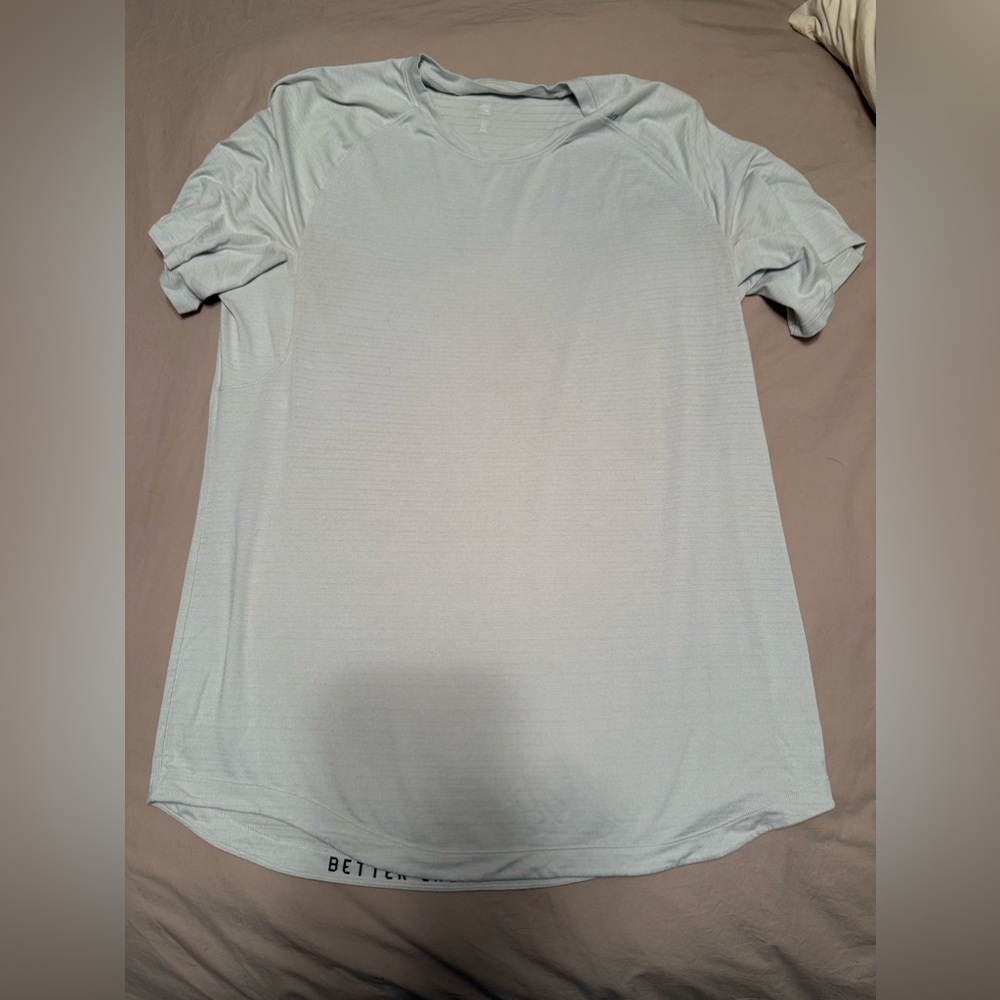 Men’s Lululemon license to train tee - vapor (grey/offwhite) - large